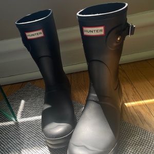 Hunter rain boots